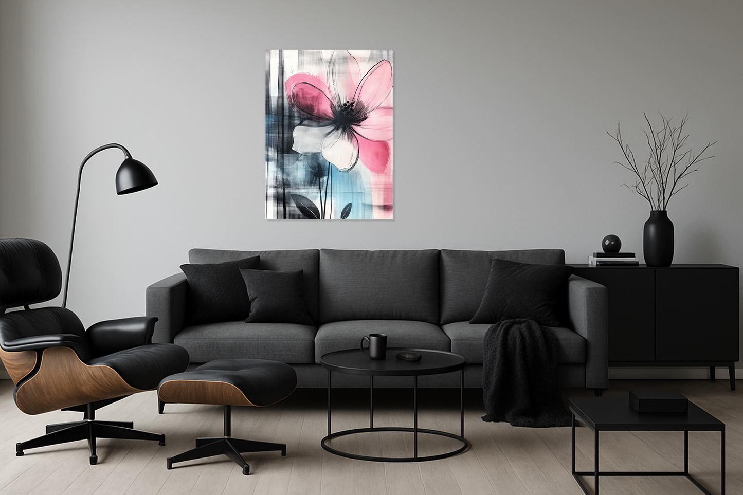 Bloem in Pastelharmonie