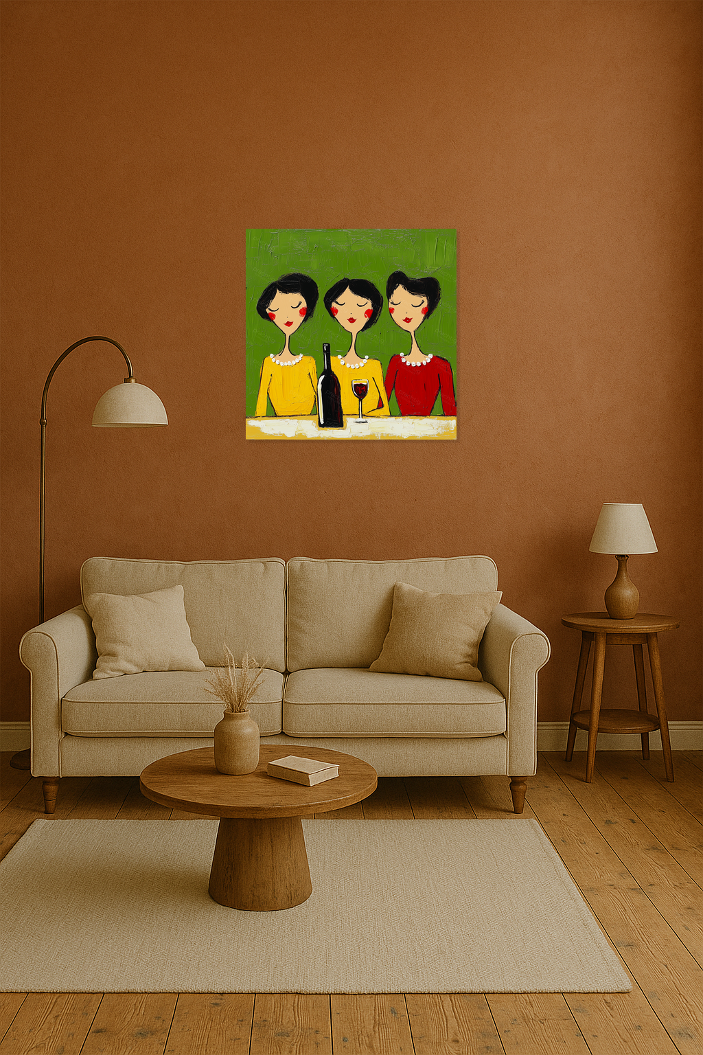 Dames aan de Wijn