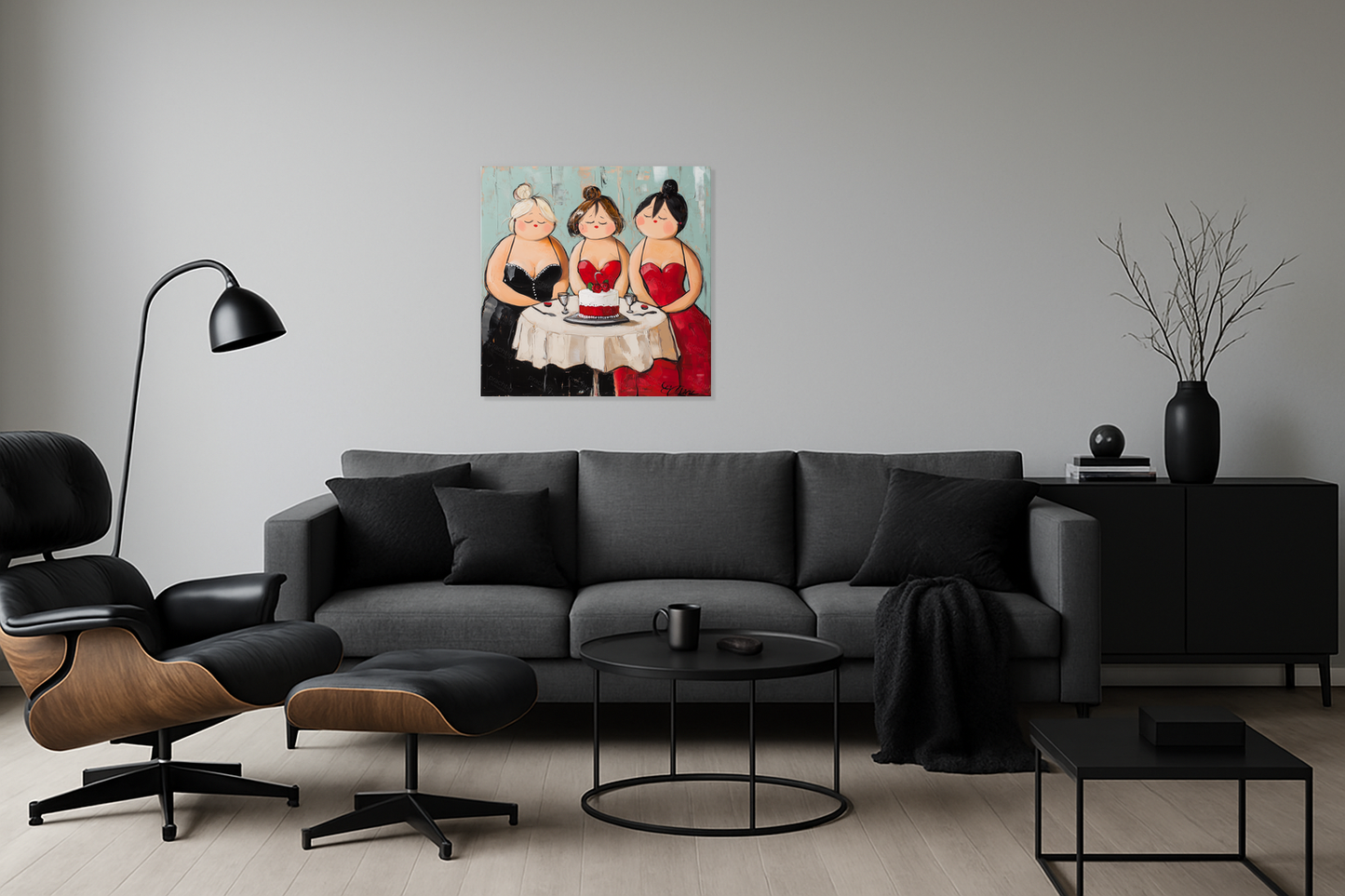 Drie Vriendinnen en de Taart