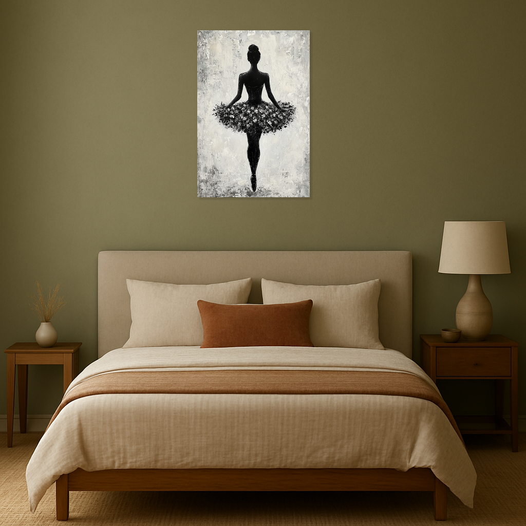 Ballerina in Bloemenjurk