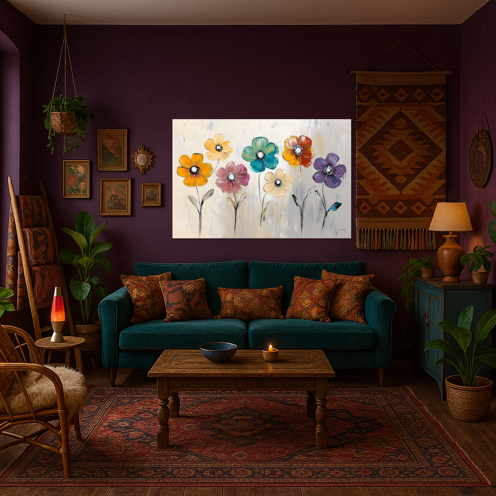 Bloemenpracht in Vrolijke Kleuren
