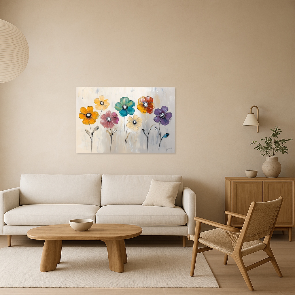 Bloemenpracht in Vrolijke Kleuren