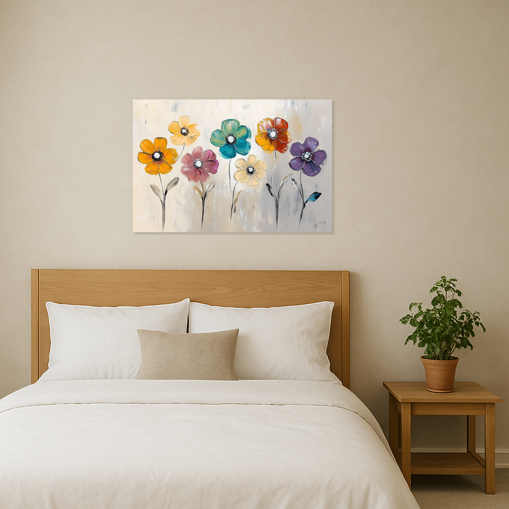 Bloemenpracht in Vrolijke Kleuren