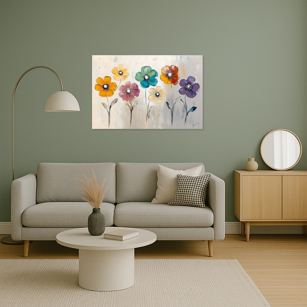 Bloemenpracht in Vrolijke Kleuren