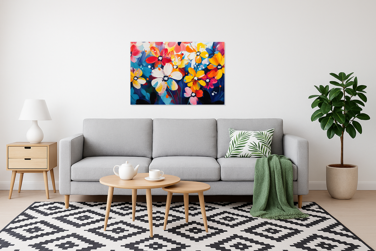 Bloemenpracht in levendige kleuren