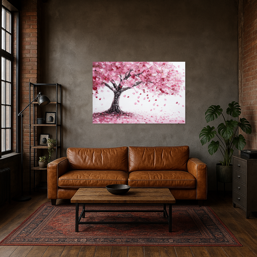 Bloesemboom in volle bloei