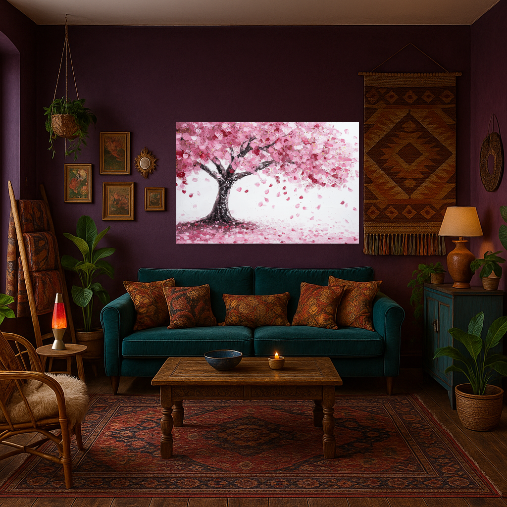 Bloesemboom in volle bloei