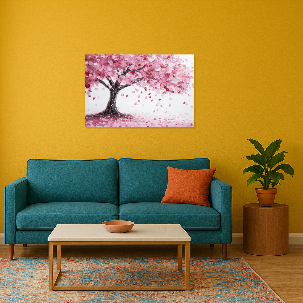 Bloesemboom in volle bloei