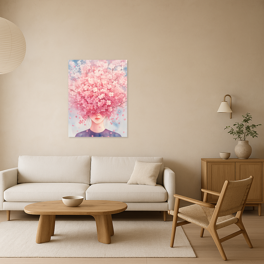 Bloesemhoofd in de lente