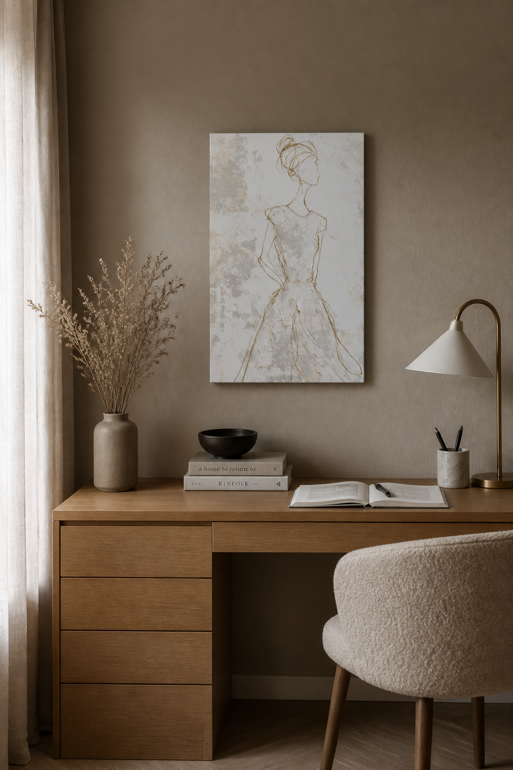 Elegante lijntekening