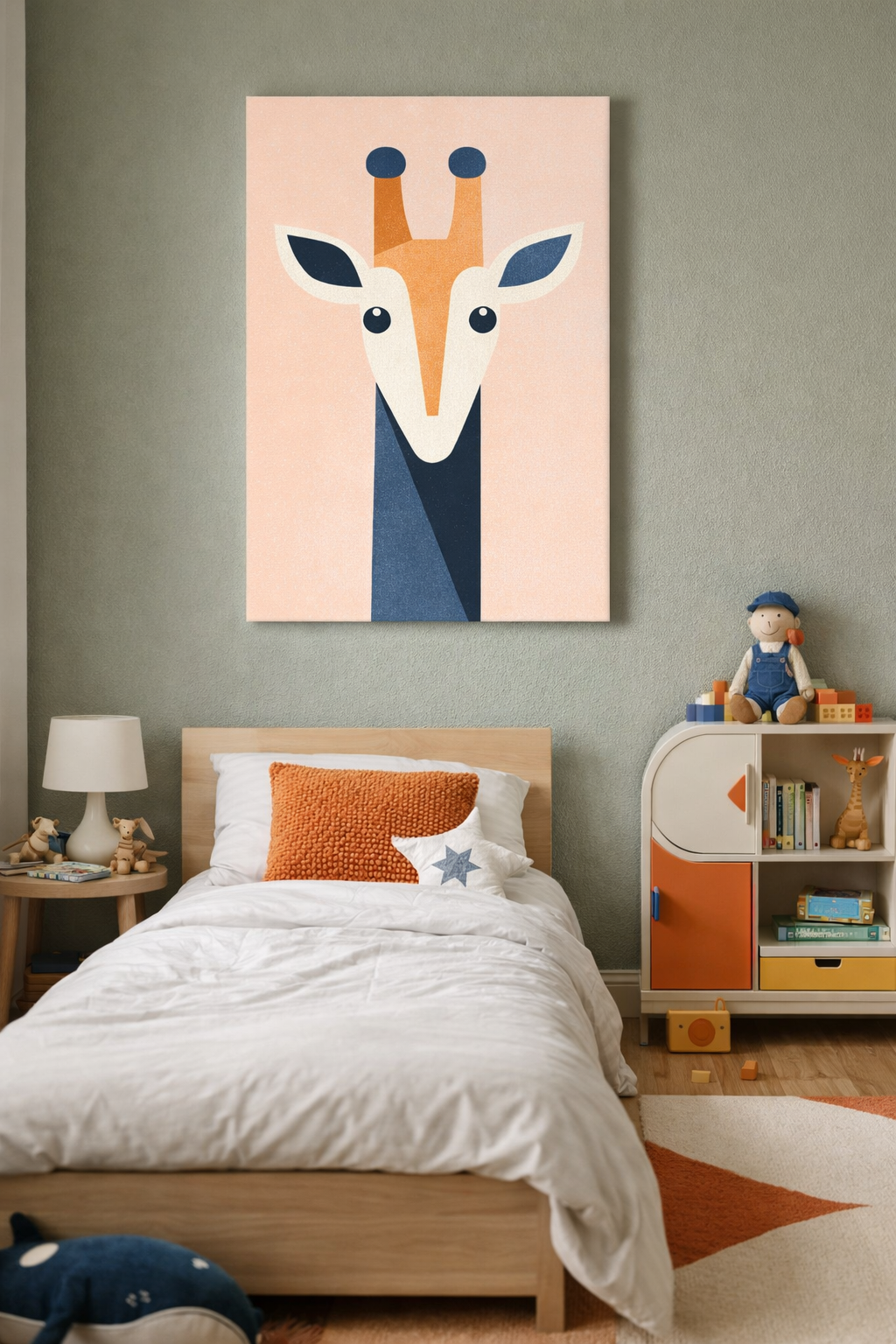 Modern Giraffe Portret