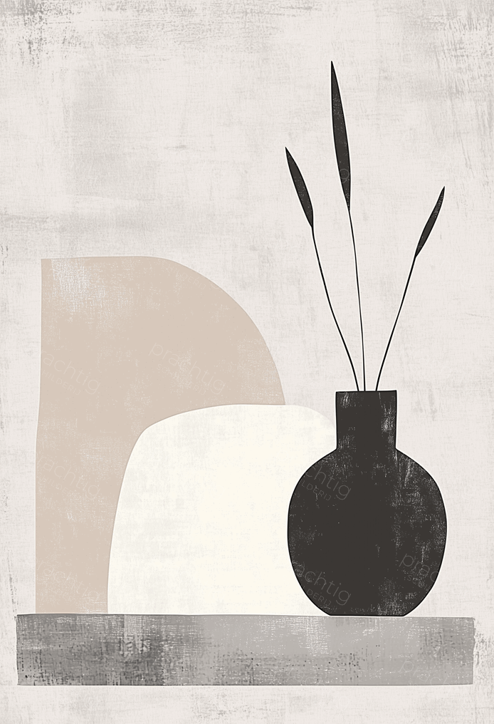 Stijlvolle Vaas met Strakke Lijnen