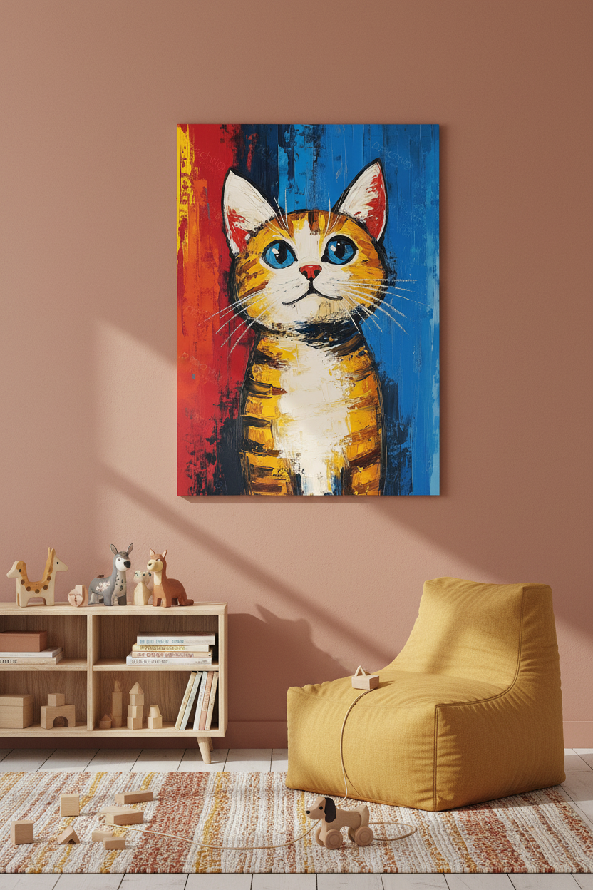 Stralende Kattenblik