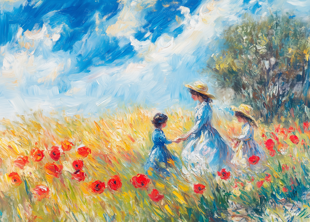 Zomerspel in Klaprozenveld