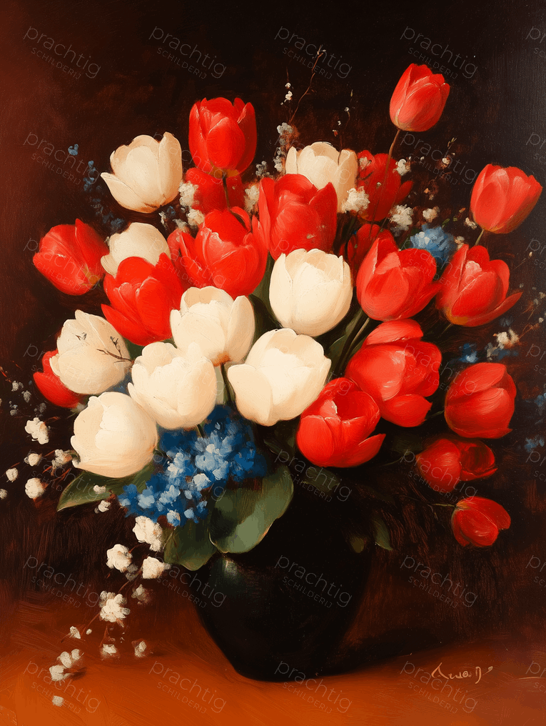 Tulpenpracht in Vaas