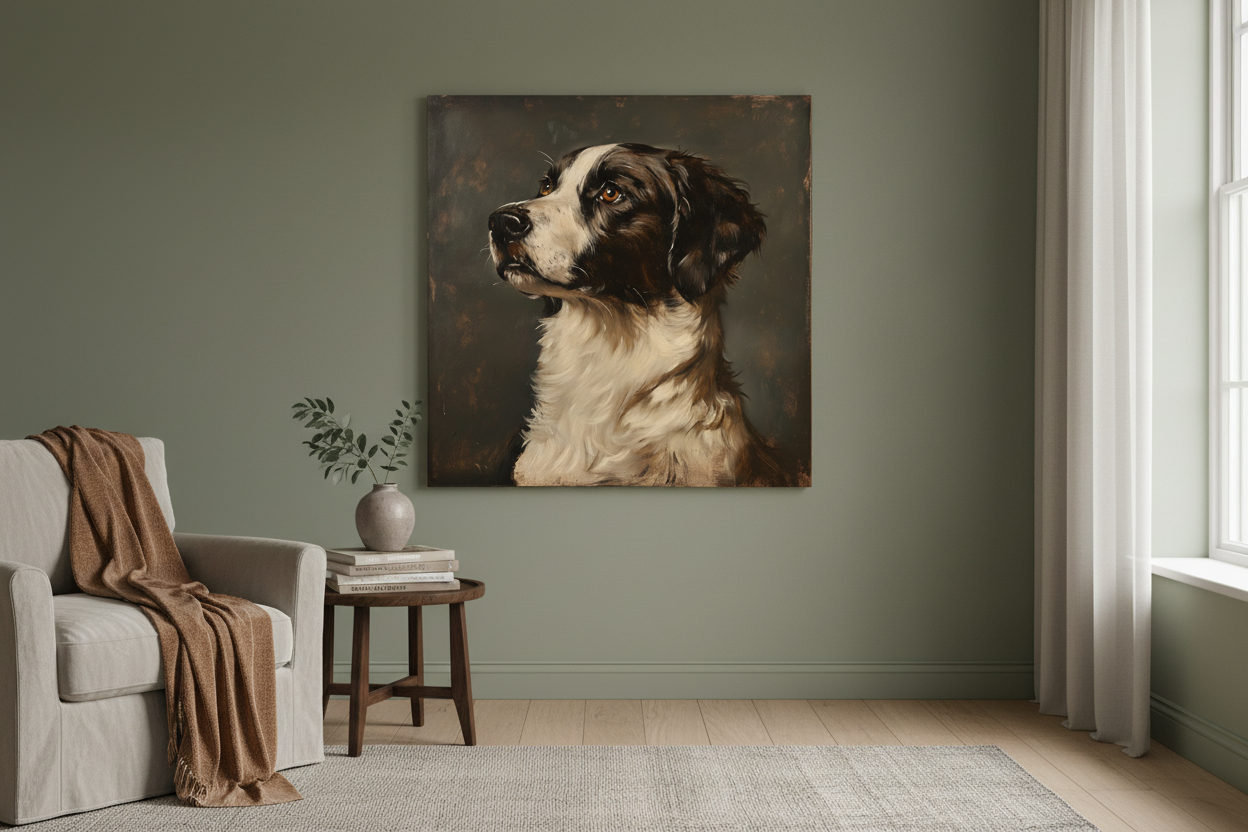 Intens Starende Hond