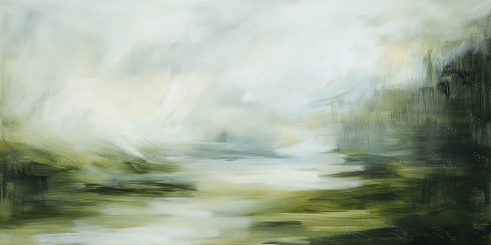 Mistige Rivier in de Ochtend