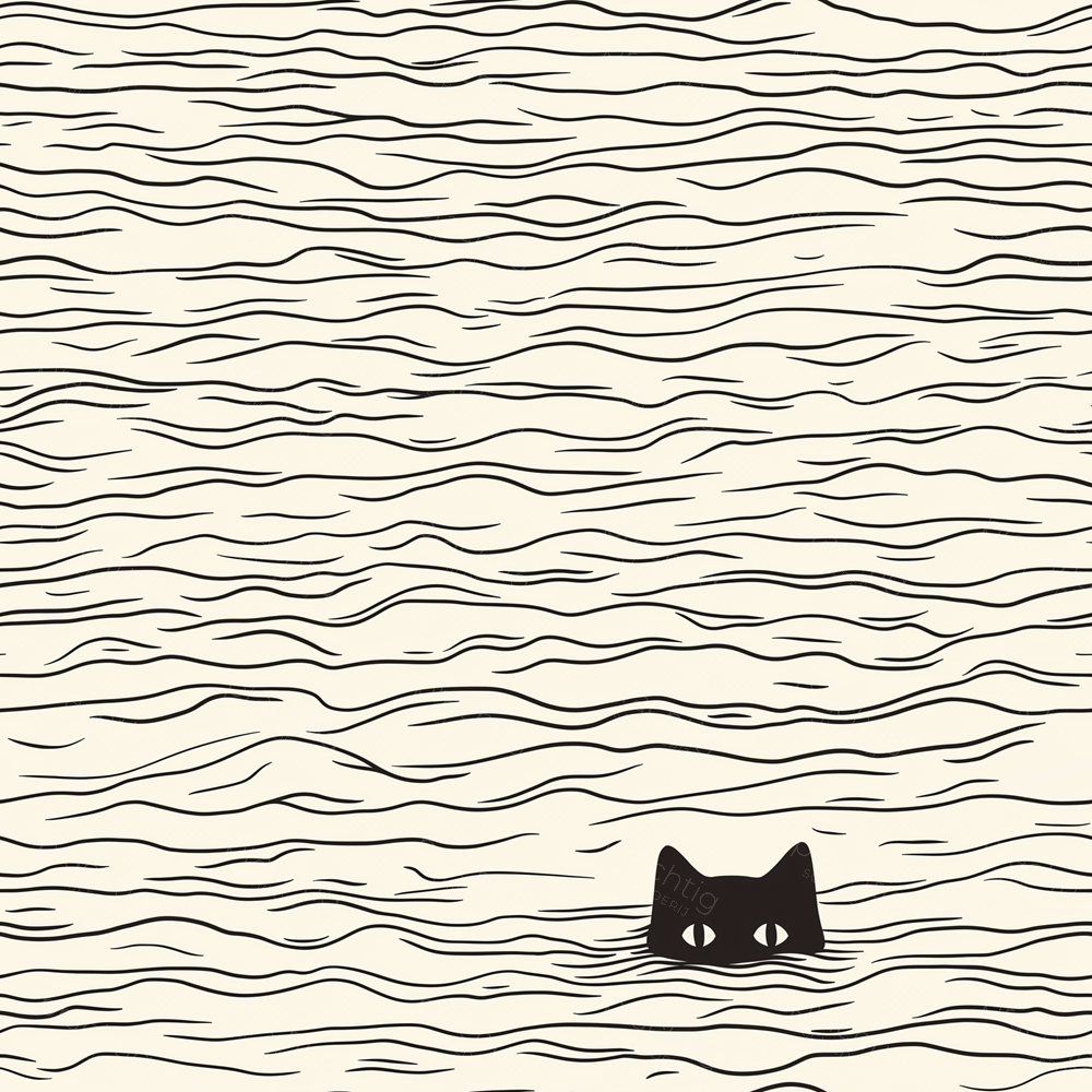 Kattenogen in Golvende Lijnen