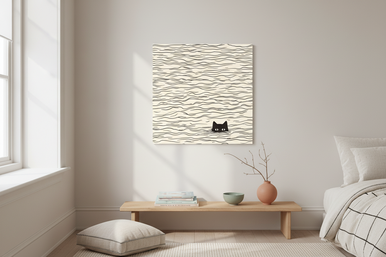 Kattenogen in Golvende Lijnen
