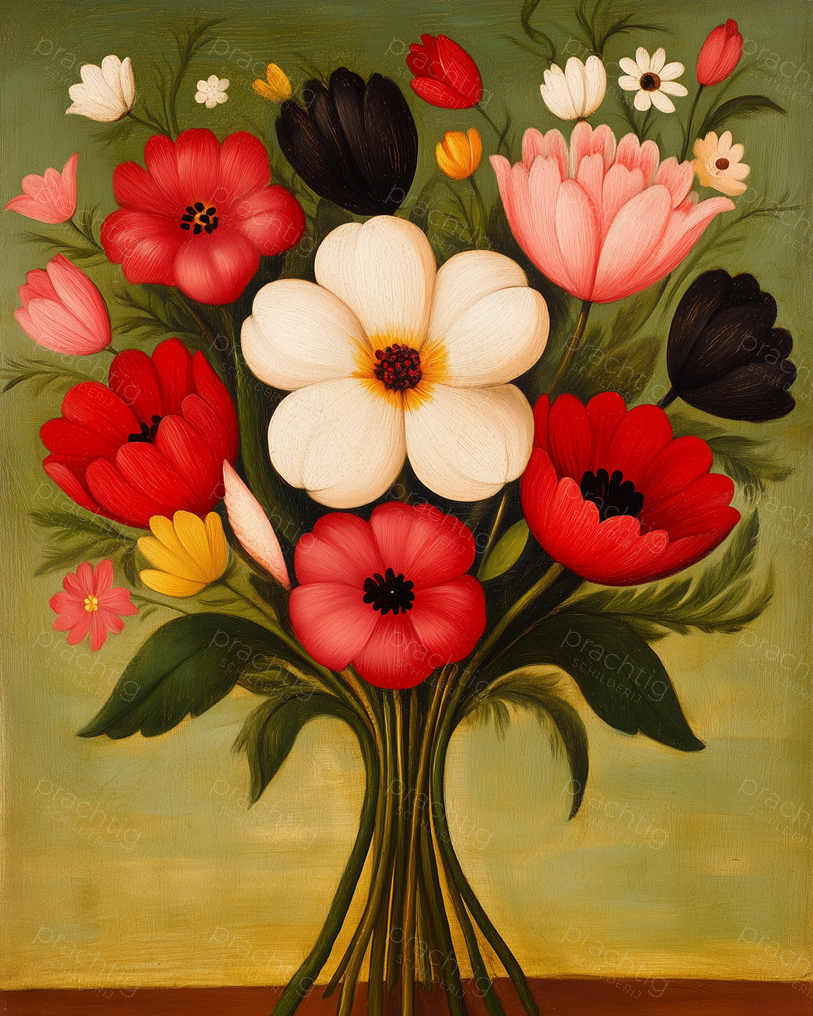 Bloemenpracht in volle bloei