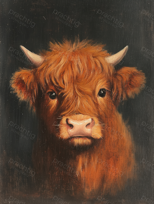 Schotse Hooglander Portret