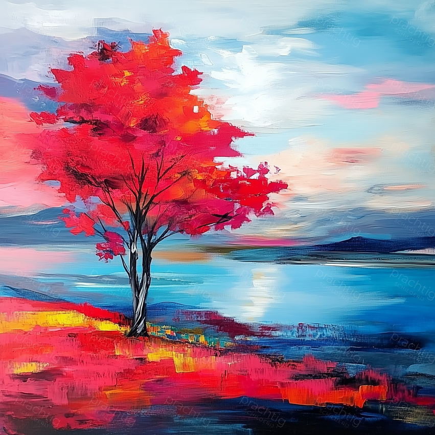 Vurig Herfstlandschap