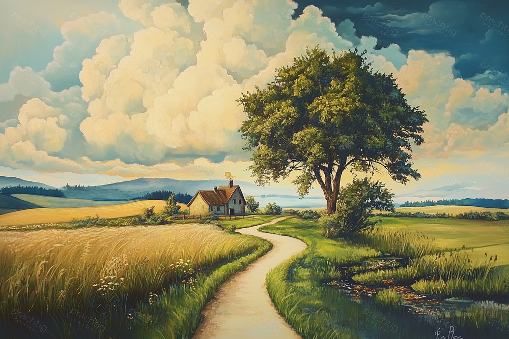 Weg naar het Platteland