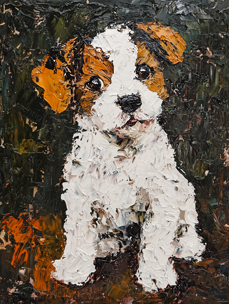Schattige Terrier met Grote Ogen