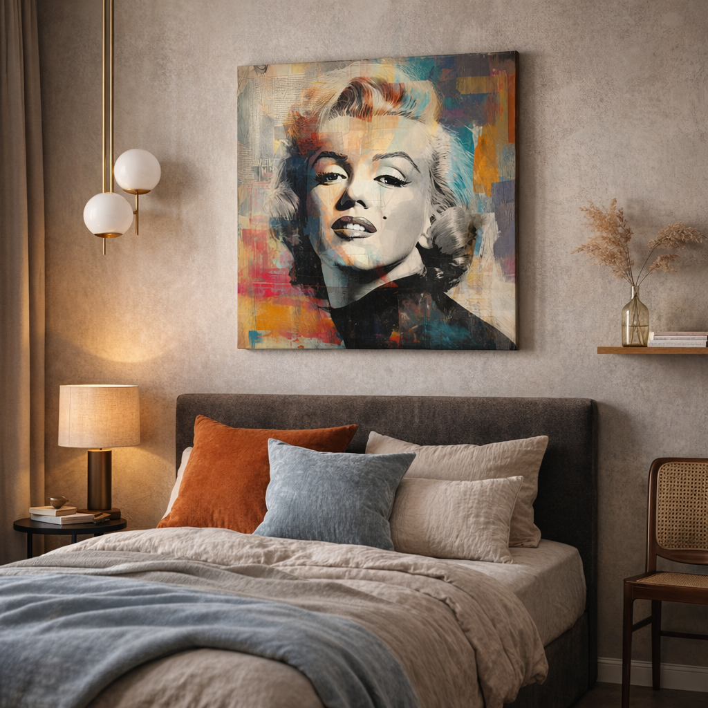 Iconisch portret met moderne twist