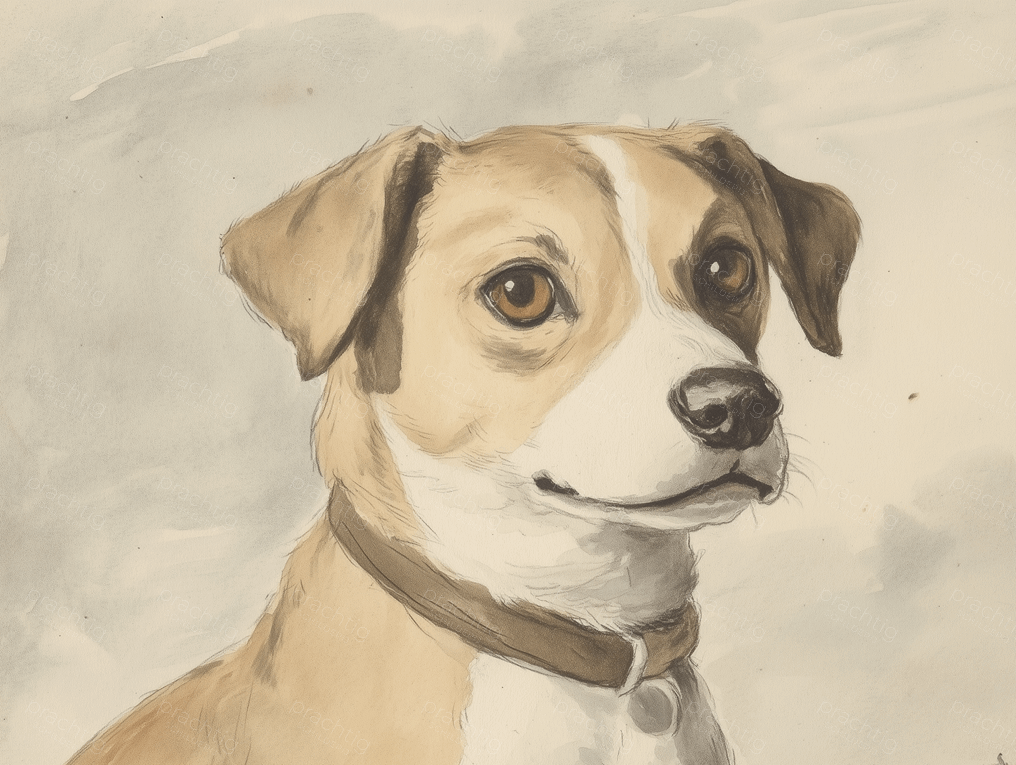 Liefdevolle Hond met Grote Ogen