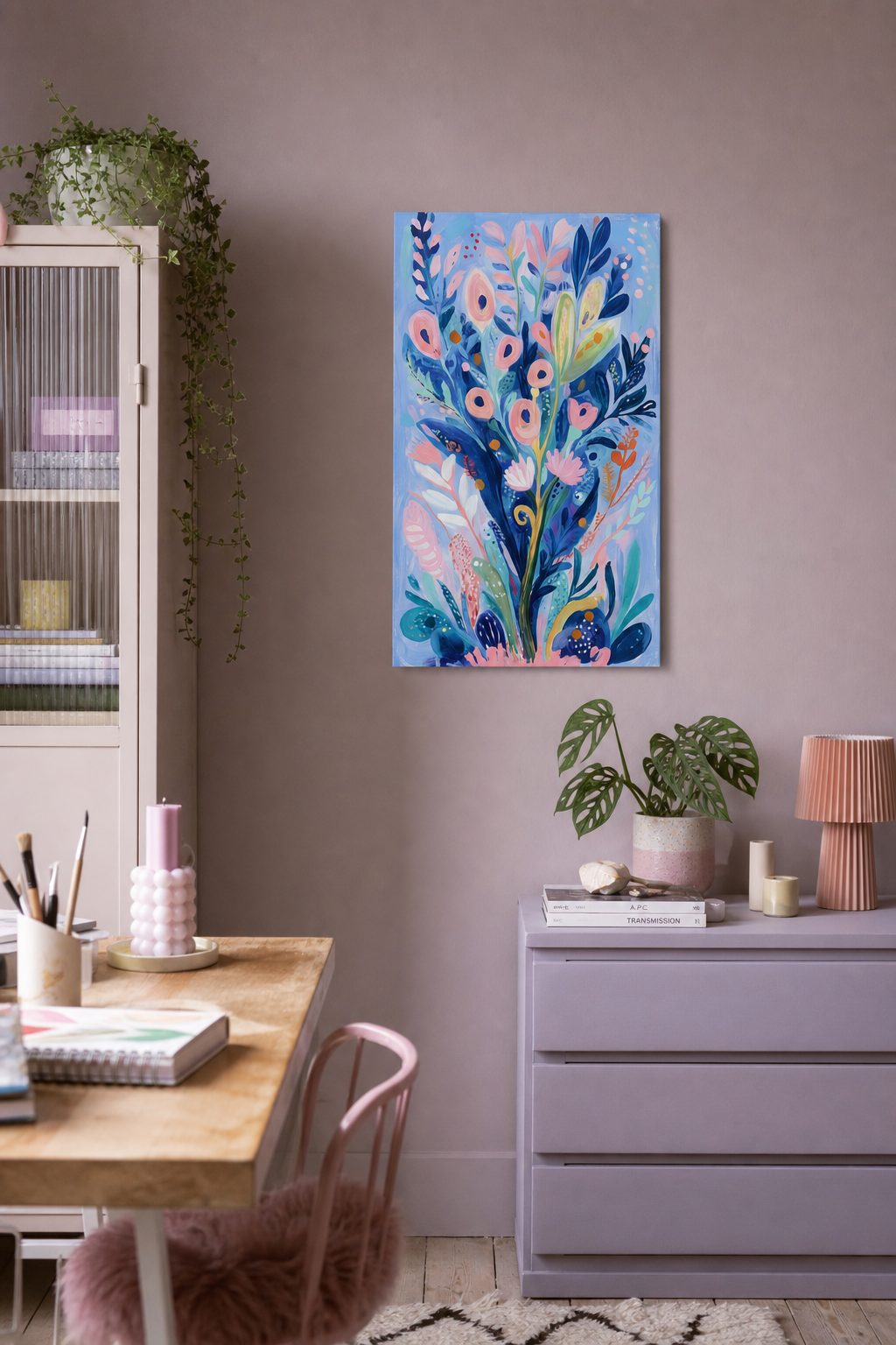 Bloemenpracht in Pastel