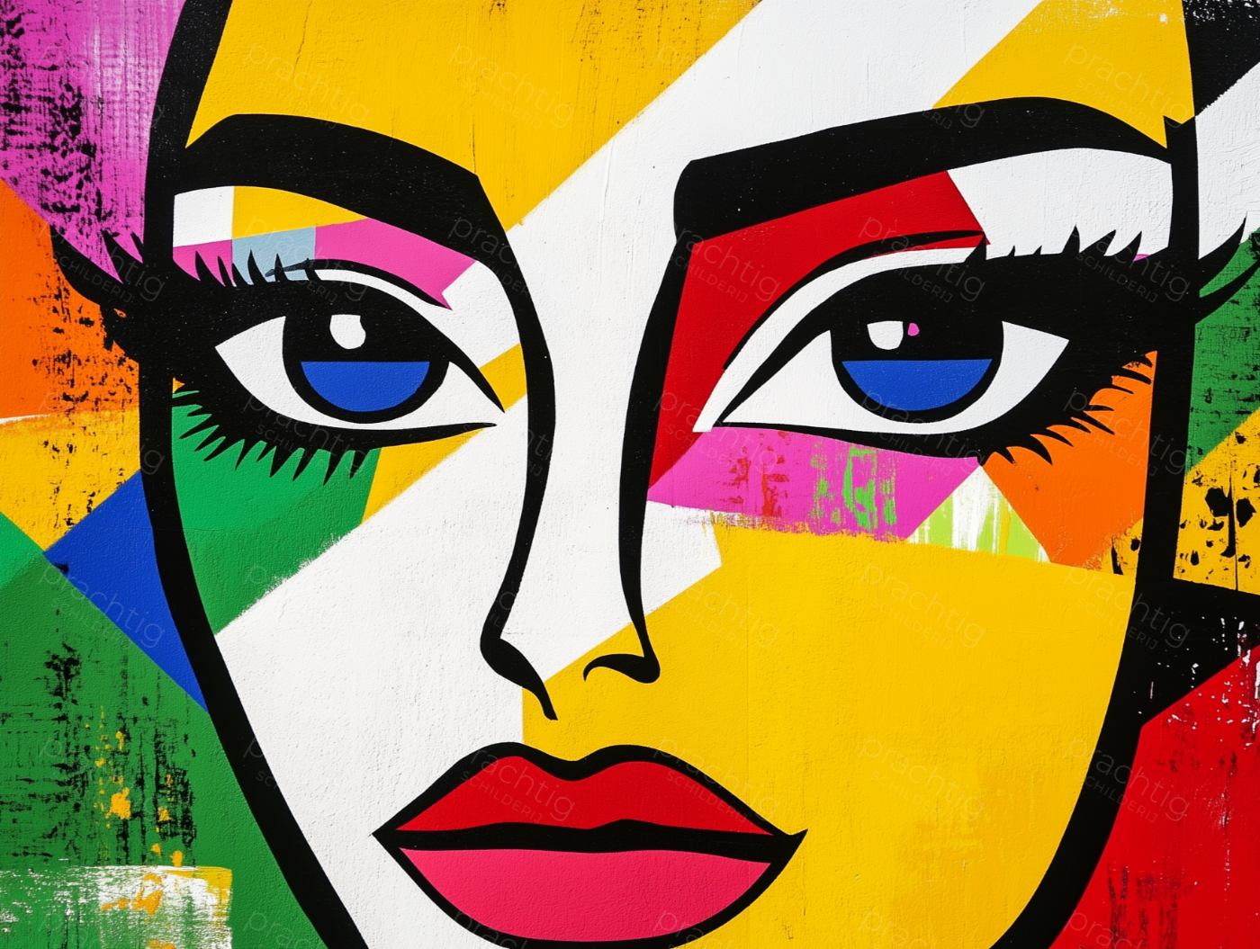 Geometrische Portret