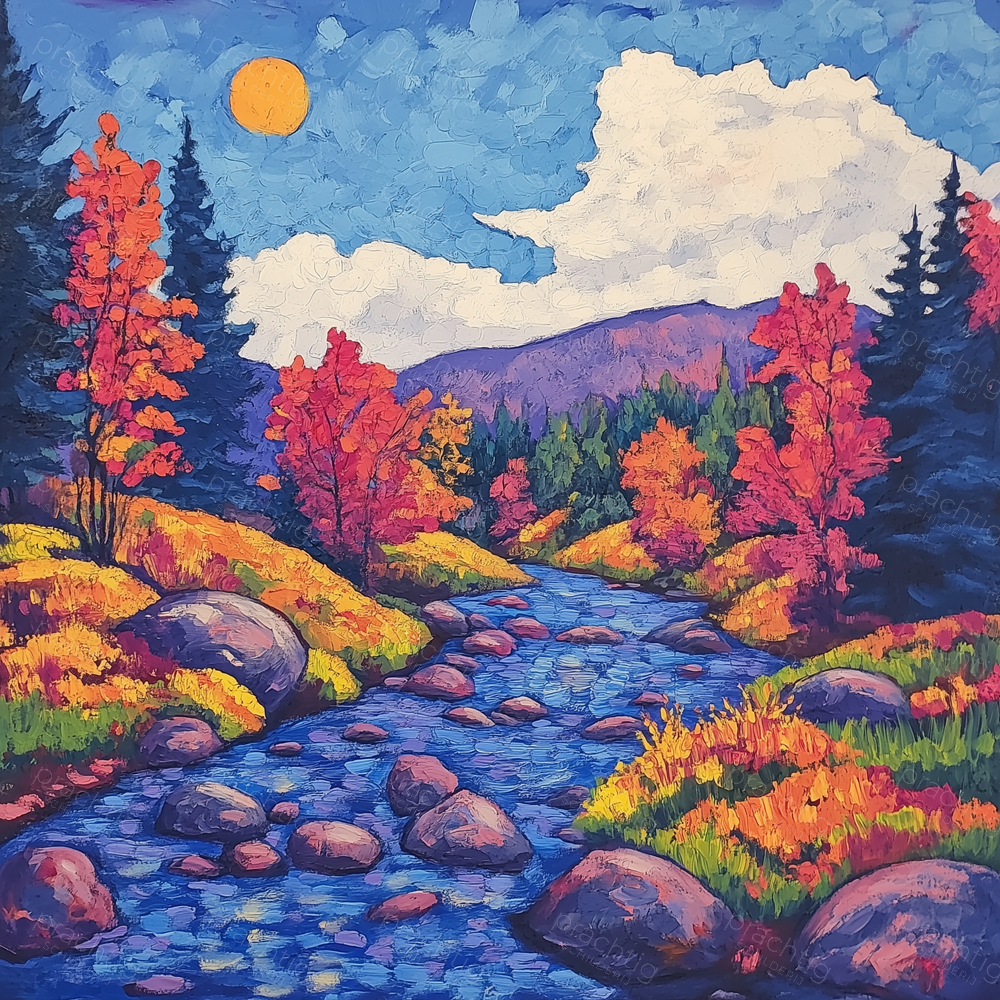 Herfstlandschap vol Kleuren