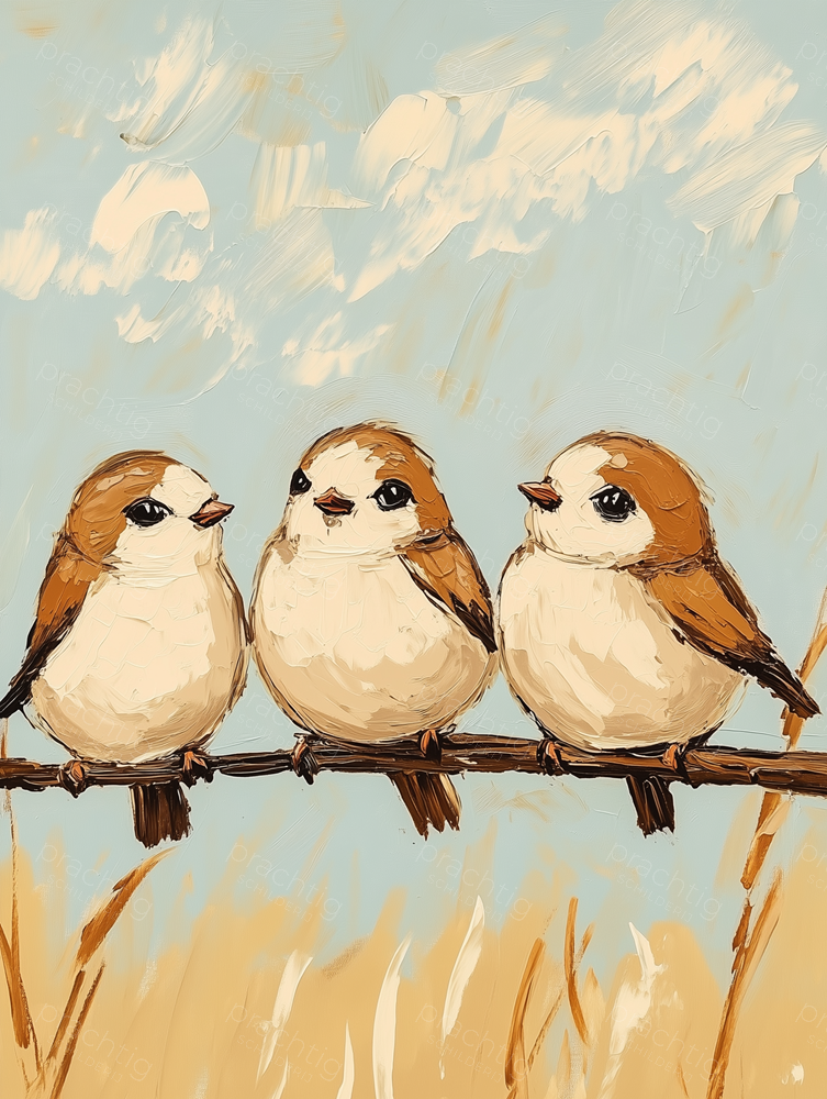 Drie Vrolijke Vogeltjes