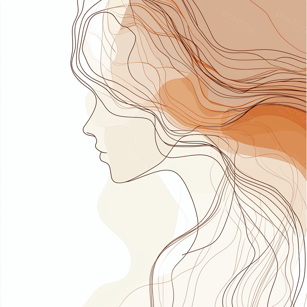 Dromerig Silhouet in Aardetinten