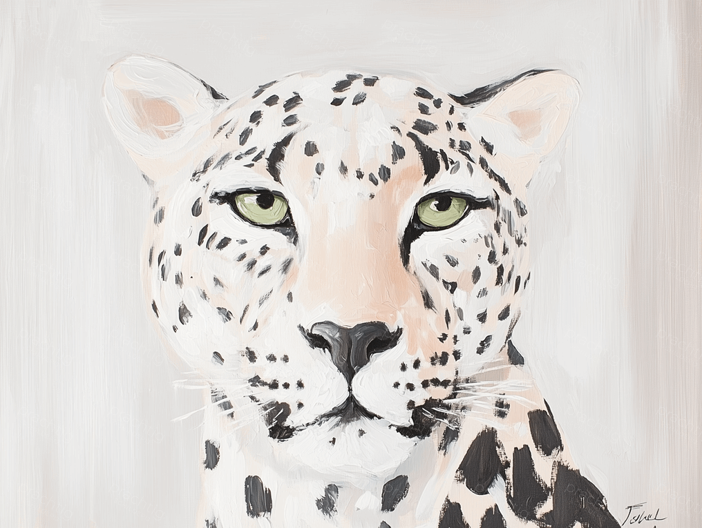 Indringende Blik van een Luipaard