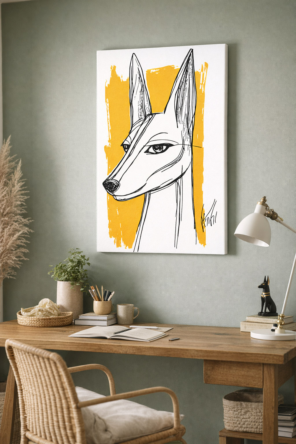 Grafische Dierenblik