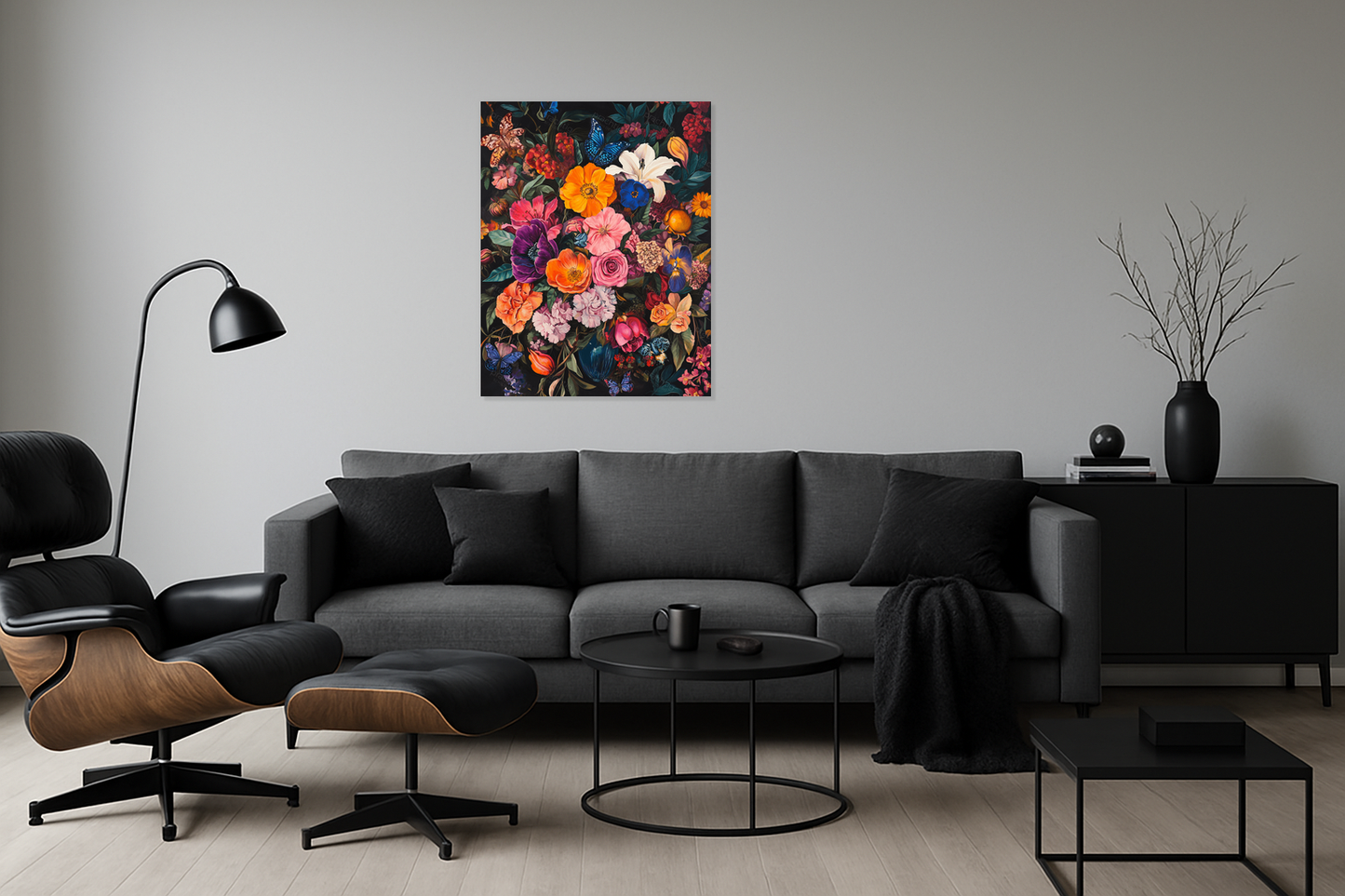 Bloemenpracht met Vlinders