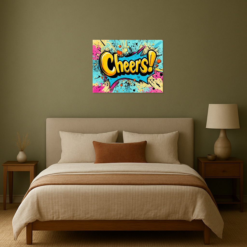 Feestelijke Popart Explosie