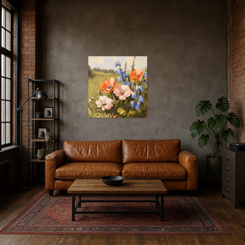 Bloemenpracht in de ochtendzon