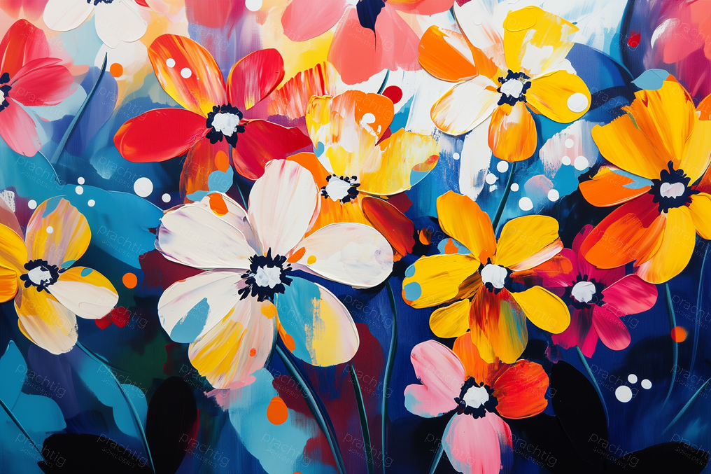 Bloemenpracht in levendige kleuren