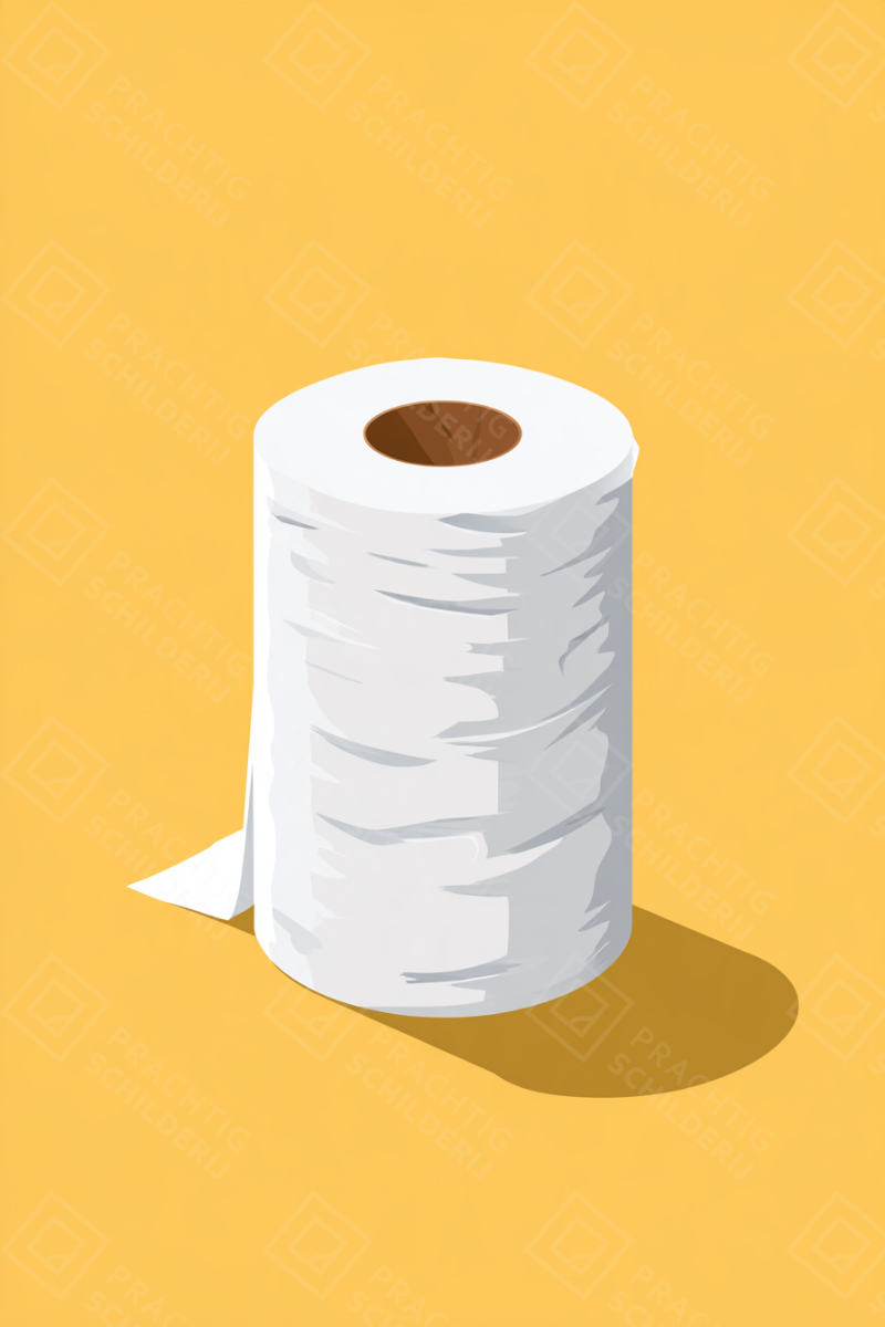 Stilleven met toiletrol