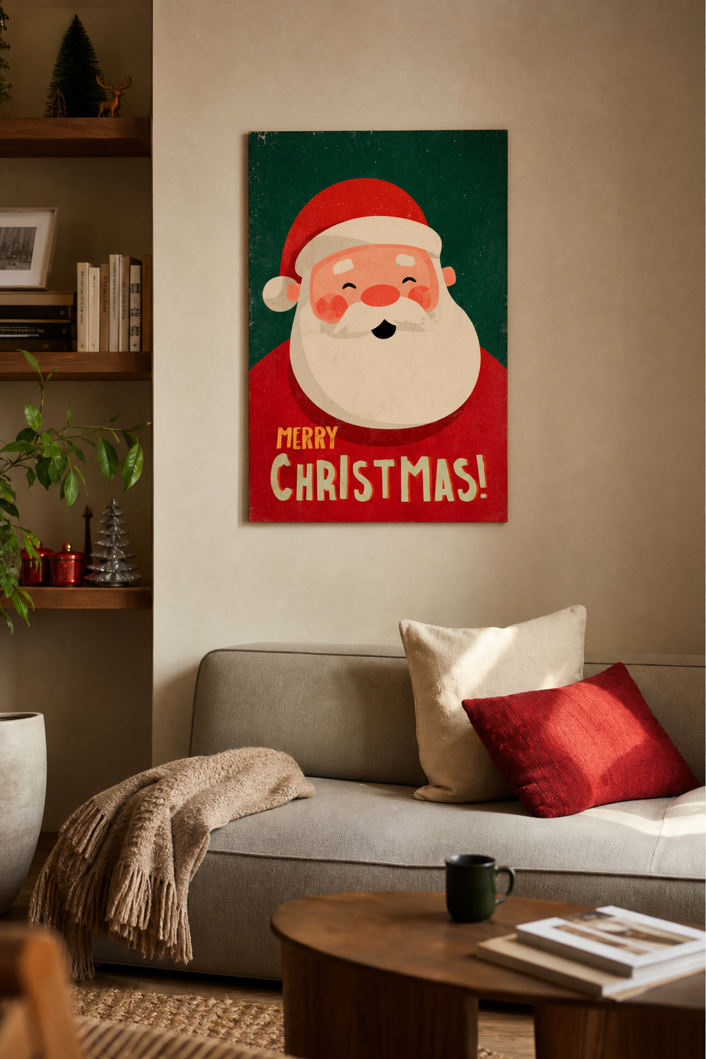 Vrolijke Kerstman Groet