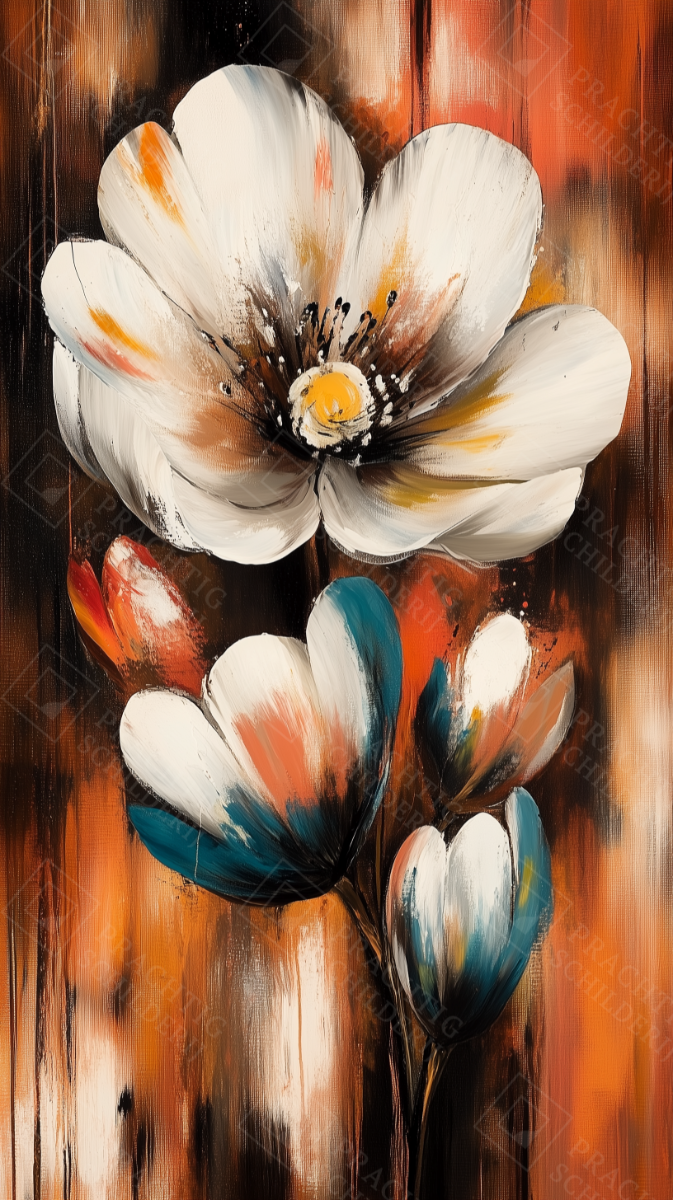Bloemenpracht in Vuurkleuren