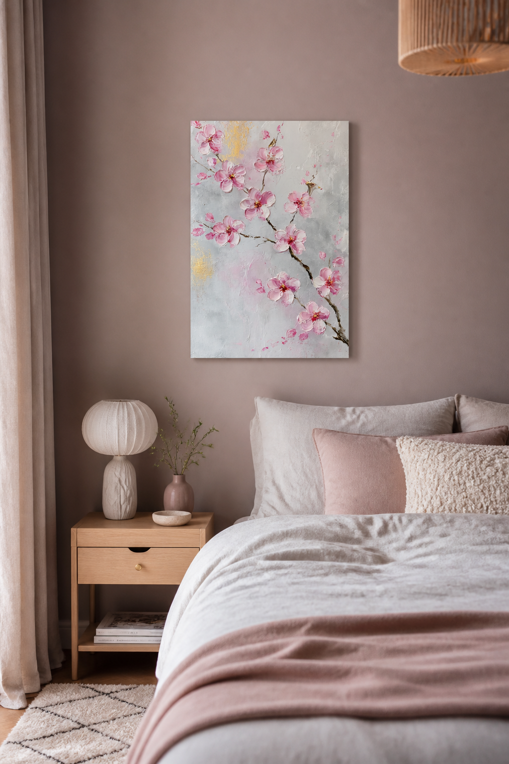 Bloesem in roze tinten