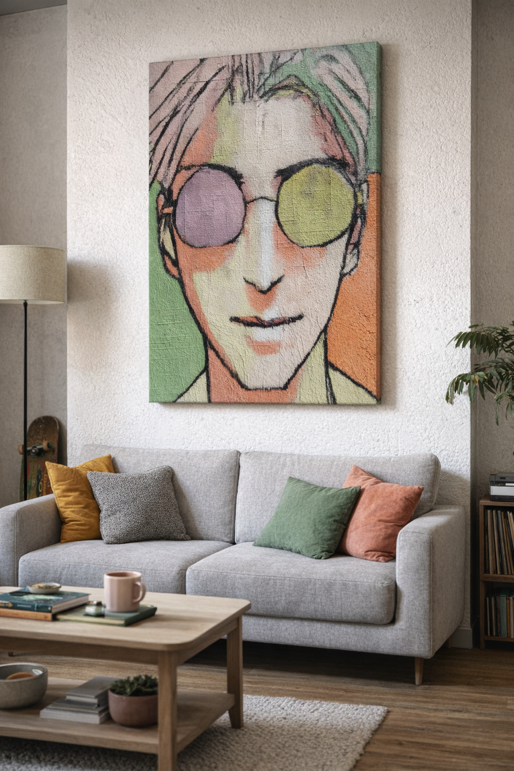 Zomerse Blik in Pasteltinten