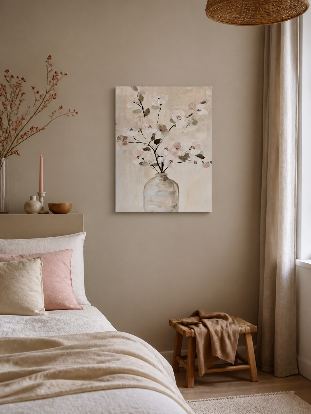 Bloesems in Zachte Tinten
