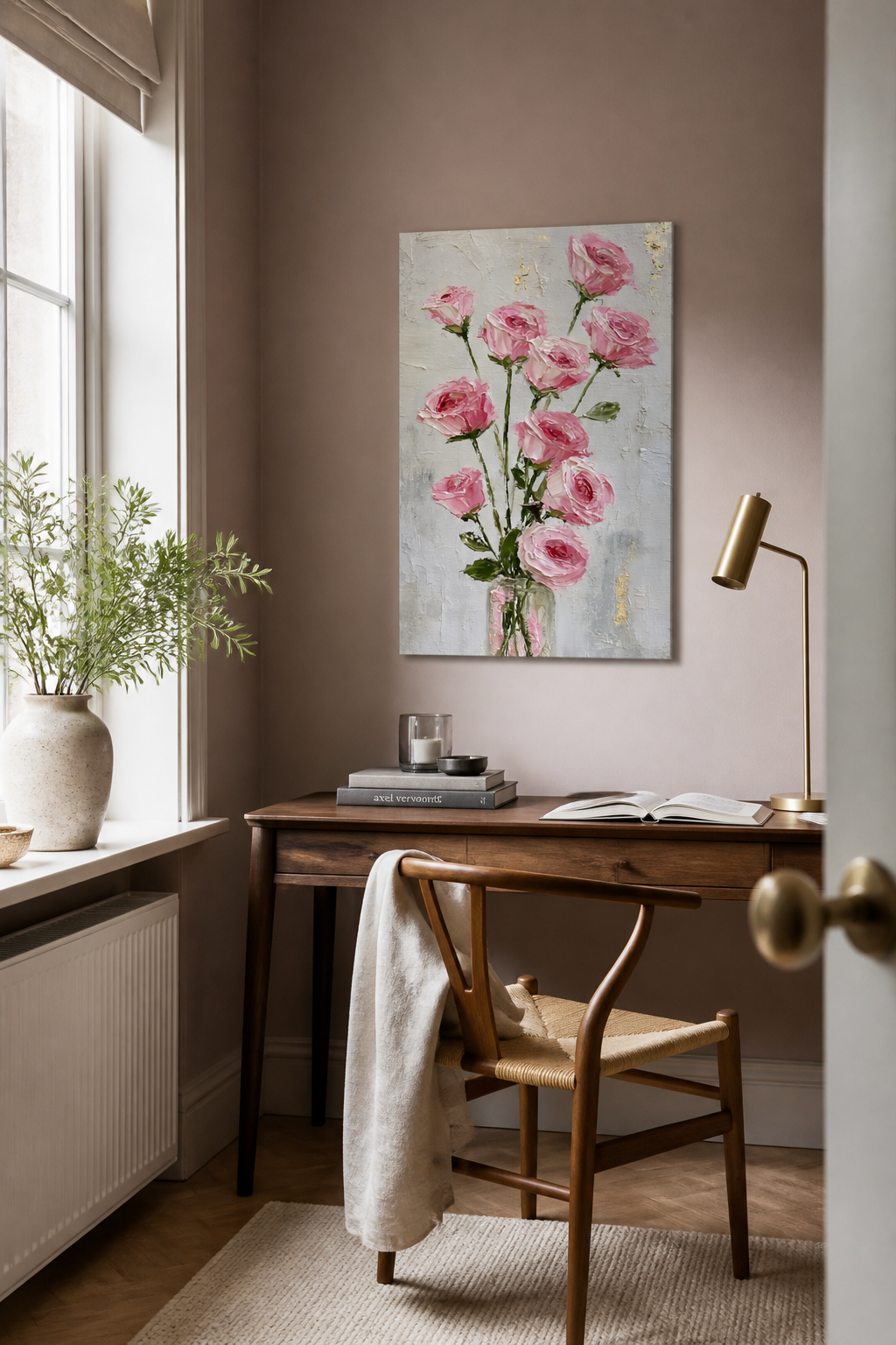 Rozen in zachte tinten