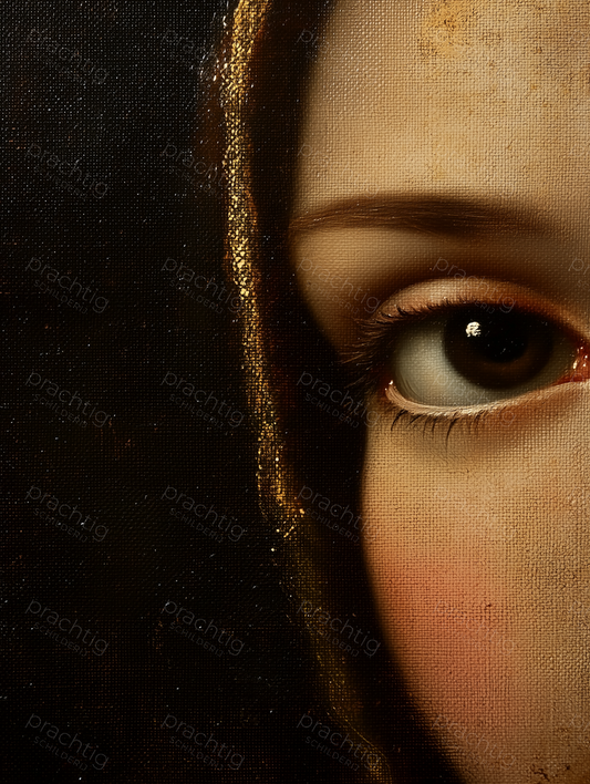 Intrigerend Oog in Mysterieus Licht
