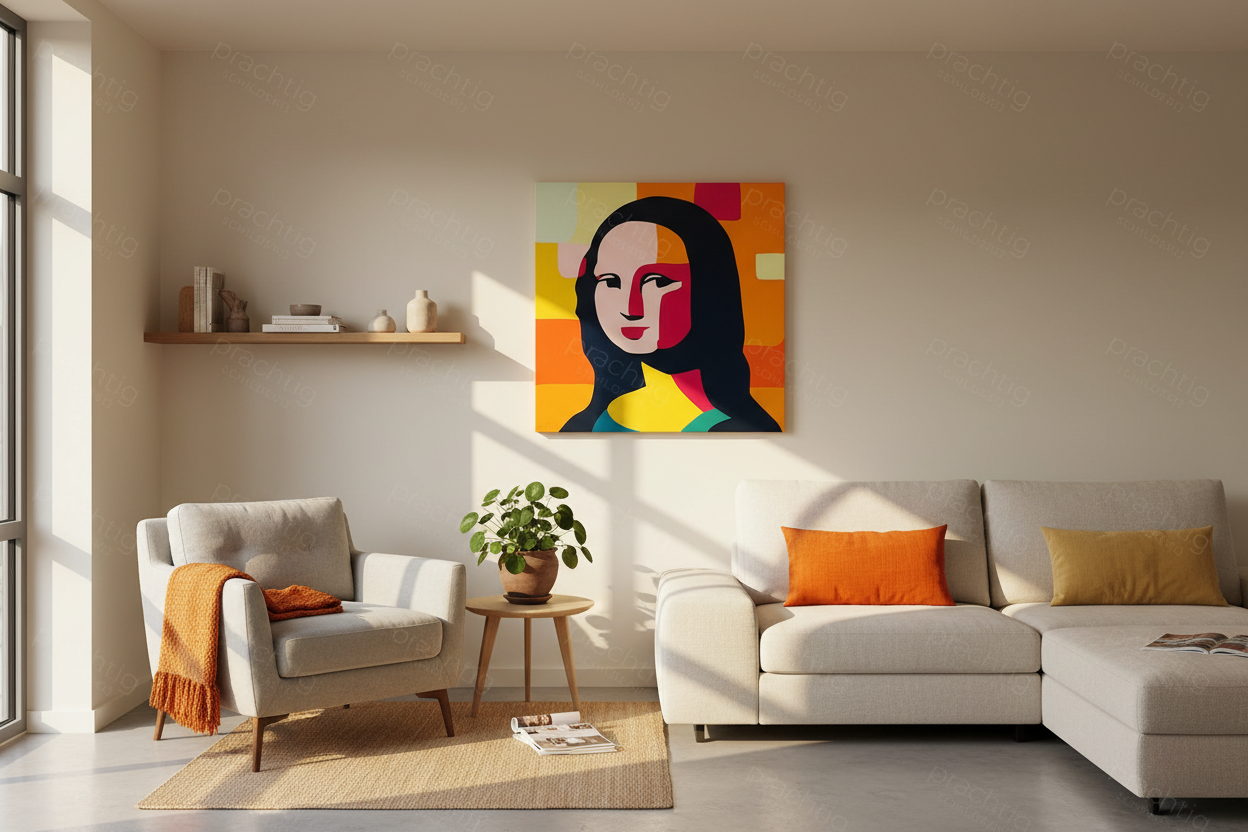 Pop-Art Mona Lisa